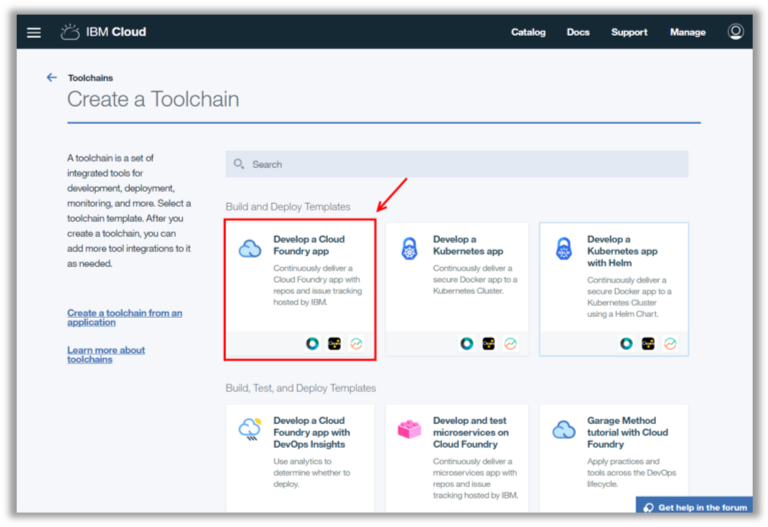 Develop Cloud Foundry