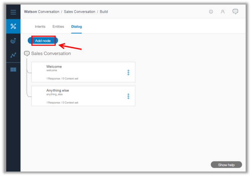 Add Dialog Node